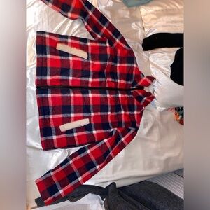 Winter coat. never worn out. got as a christmas gift but didn’t fit me